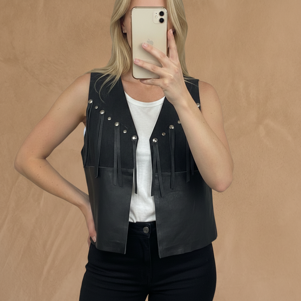 CHALECO KENDALL NEGRO