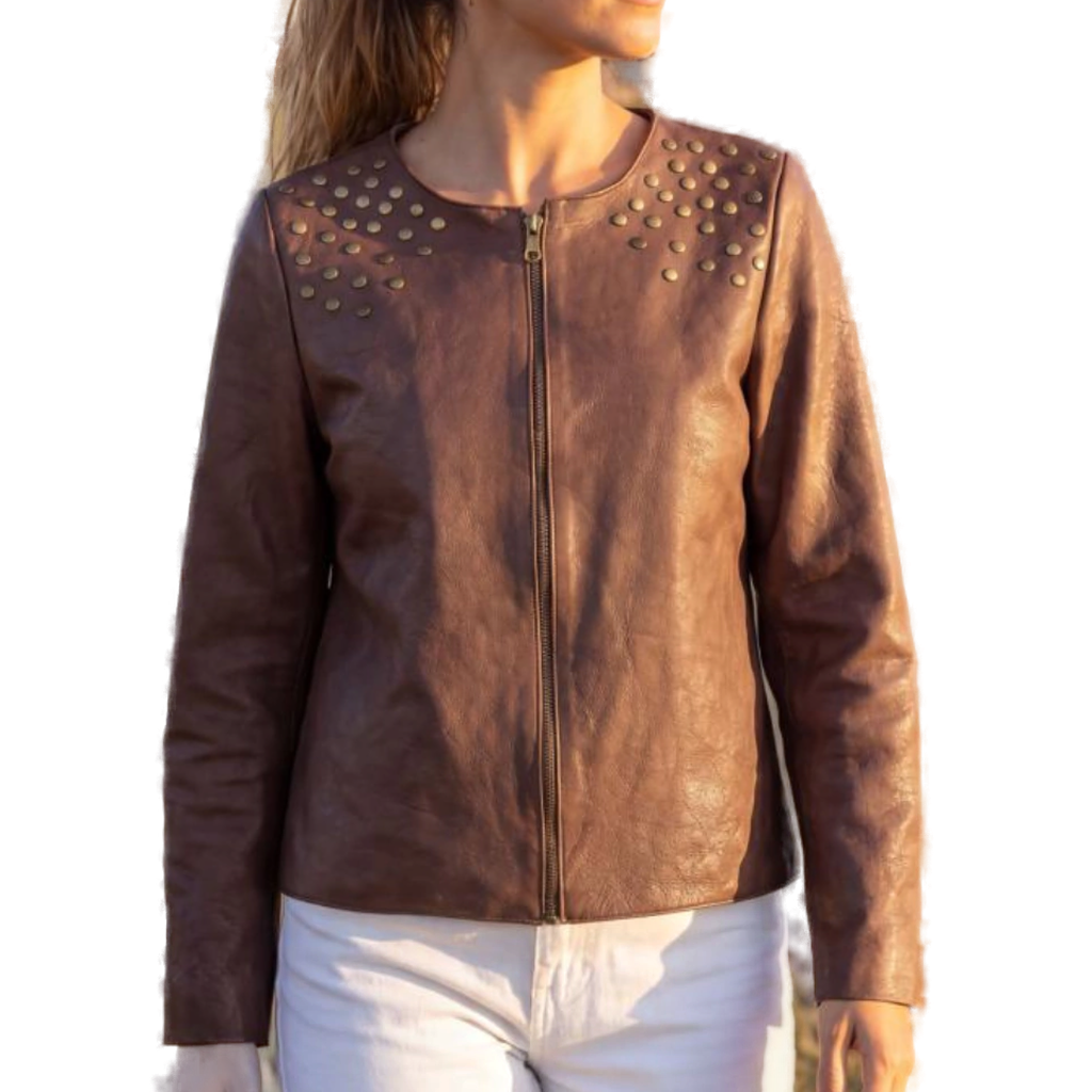 CAMPERA MALVA CHOCOLATE