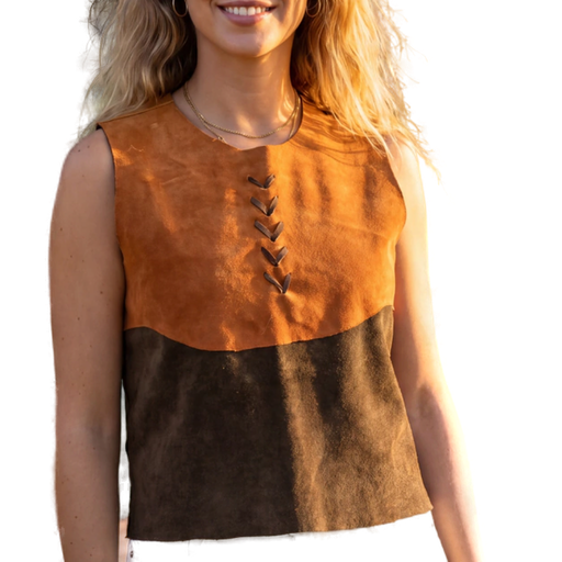 [CUE-7000OXICHOCO] MUSCULOSA MATILDA ÓXIDO Y CHOCOLATE