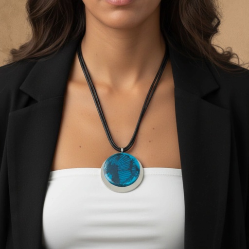 [V-ALONDRA] COLLAR ALONDRA TURQUESA